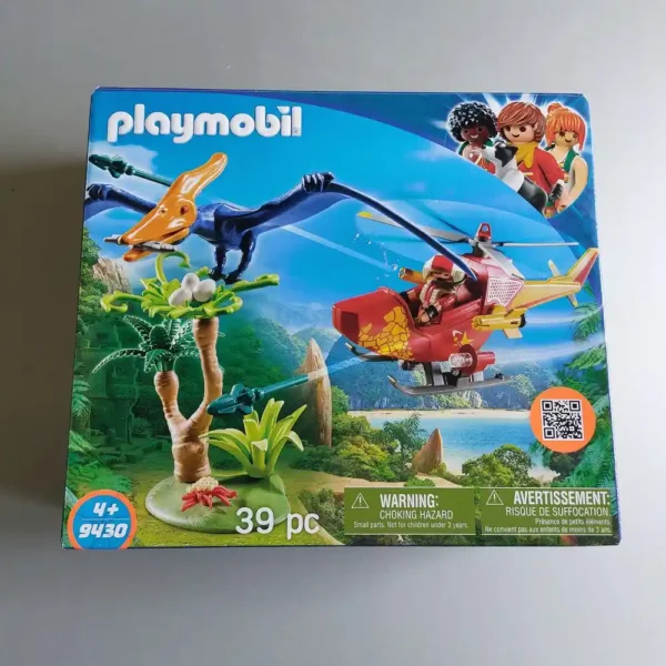 Playmobil 9430 helikopter met Pteranadon