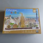 3D puzzel CityLine Barcelona