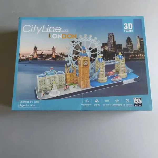 3D puzzel CityLine London