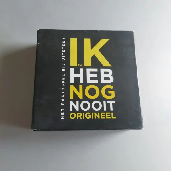Partyspelik heb nog nooit origineel Partyspel Ik heb nog nooit origineel